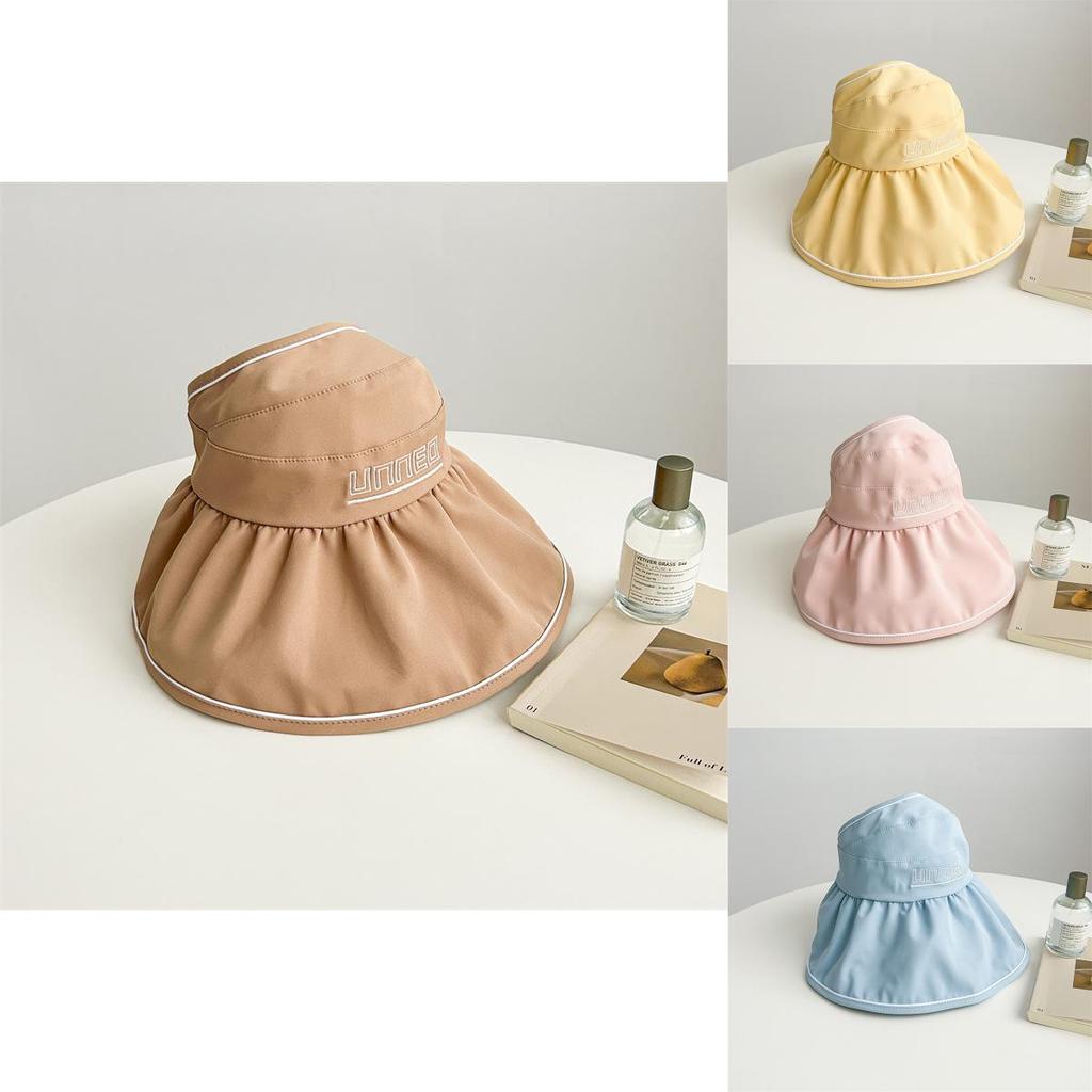 Стильная шляпа рыбака с широкими полями, защита от солнца, дышащая, ветрозащитная, солнцезащитная кепка для женщин, для путешествий, шопинга, активного отдыха