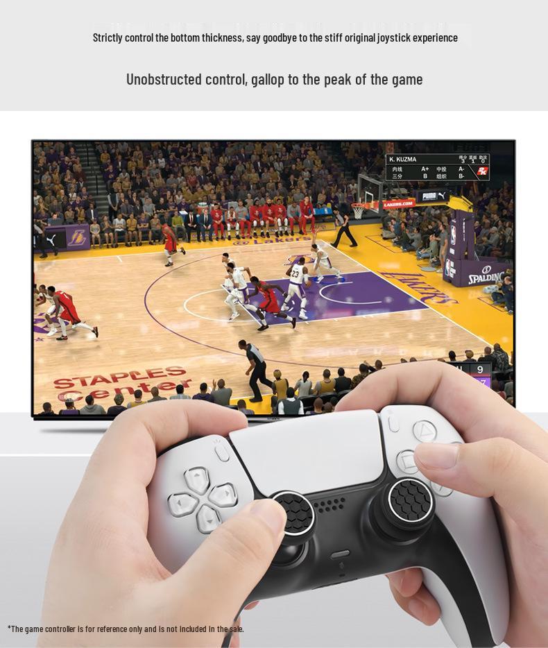 Силиконовые накладки на стики для контроллеров PS4/PS5/Xbox – Набор из 3 штук