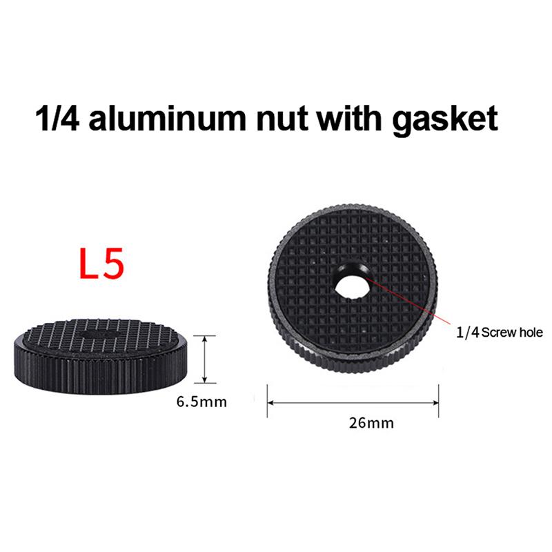 Винт для камеры 1/4 3/8 5/8 дюйма гайка аксессуары для фотографии площадка башмак ручка блокировки адаптер крепления для стойки вспышки для DSLR штатива селфи-палки