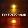 24 В желтый янтарный светодиодный отражатель боковой габаритный фонарь с разъемом провода для тяжелого грузовика Volvo 120*45 мм Emark