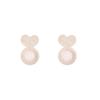 60-80Pcs Anti Eversion Supportive Earrings Lifters Rabbit Shape Ear Plug Blocked Caps  Women