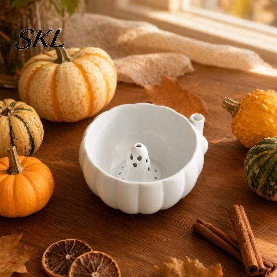 Rotating Vortex Wash Bowl Halloween Swirl Bowl, Ghost Center Berry with 360 Degree Safe PLA Candy Dish Spin Function, Fruit Strainer Basket,