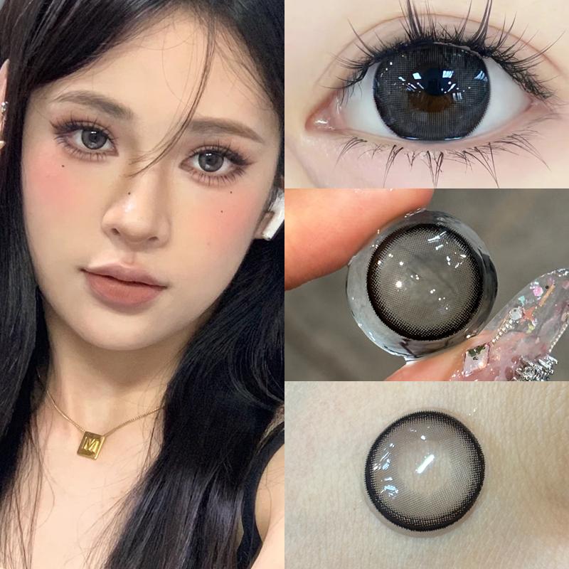 Контактные линзы MillCreek Milk Tea Brown 14,5 мм Контактные линзы для близорукости 1 день ежедневного использования