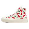Кеды Chuck Taylor All Star Lift Унисекс Белый Красная Вишня A08096C