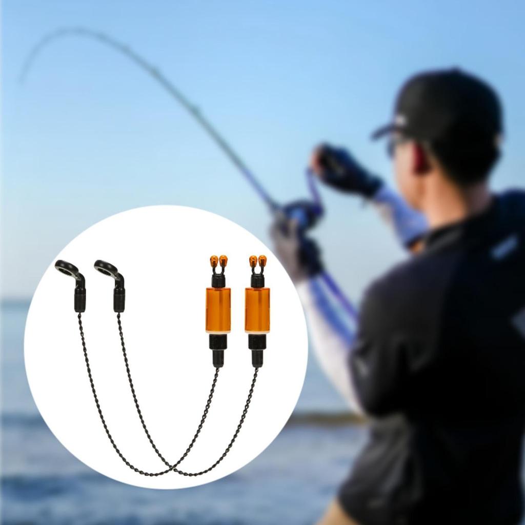 2 Pieces Carp Fishing Swing Chains Practical Professional Portable Tackles for Bite