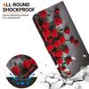 For iPhone 16 Pro Leather Case Stand Wallet Pattern Printing Phone Cover with Wrist Strap