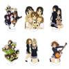 15CM Anime K-ON! Figures Hirasawa Yui Mio Tainaka Ritsu Kotobuki Tsumugi Nakano Azusa Cosplay Acrylic Stand Model Fans Xmas