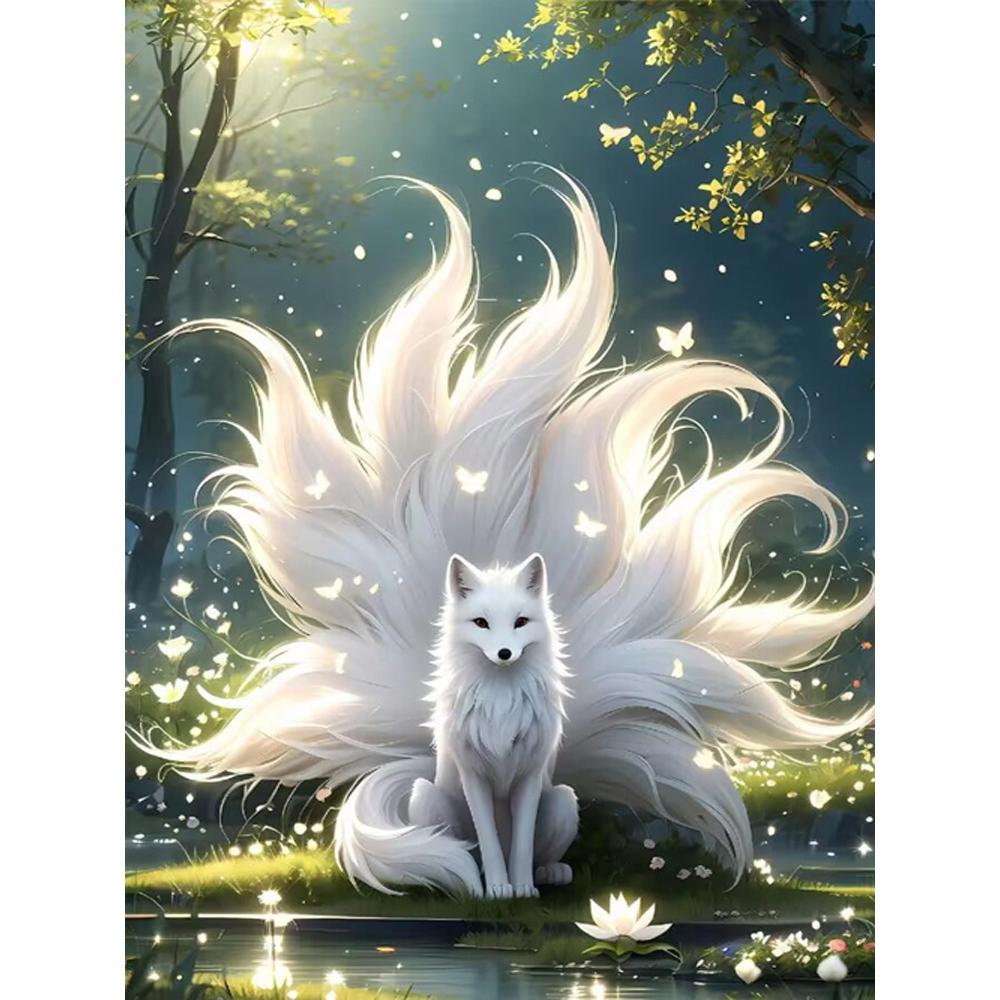 Фэнтези Животное Лиса Алмазная Живопись Вышивка 5D DIY Новое Поступление Стразы Картина Мозаика Наборы для Вышивания Крестом Ручной Работы Детский Подарок