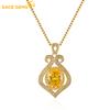 Women Necklace Pendant Copper Alloy Zircon Fashion Christmas Gift