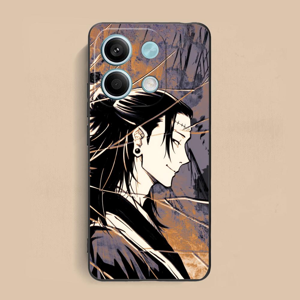 Чехол для телефона Jujutsu Kaisen Geto Suguru для Xiaomi Redmi Note 14 13 12 11 S Pro Plus 4G 5G Цветной печатный чехол Роскошный Красивый