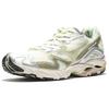 Mizuno Wave Rider 10 Спортивная мода Нескользящие Низкие Кроссовки Женские кроссовки Белый Серебристый D1GA243106