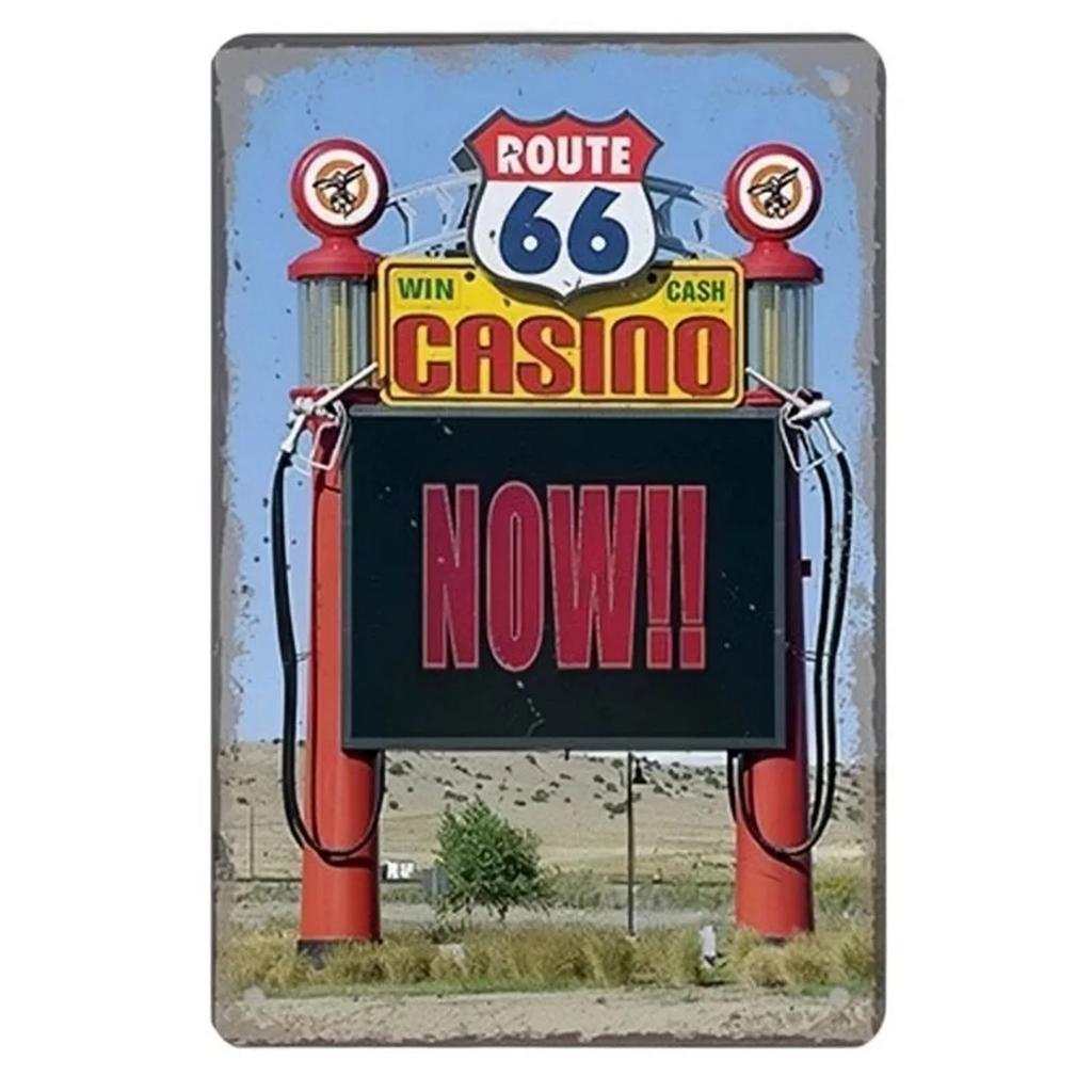 США Маршрут 66 Металлические таблички Настенный плакат Табличка Предупреждающий знак Винтажная железная картина Украшение для дома Кафе Гостиной Клуба Бара