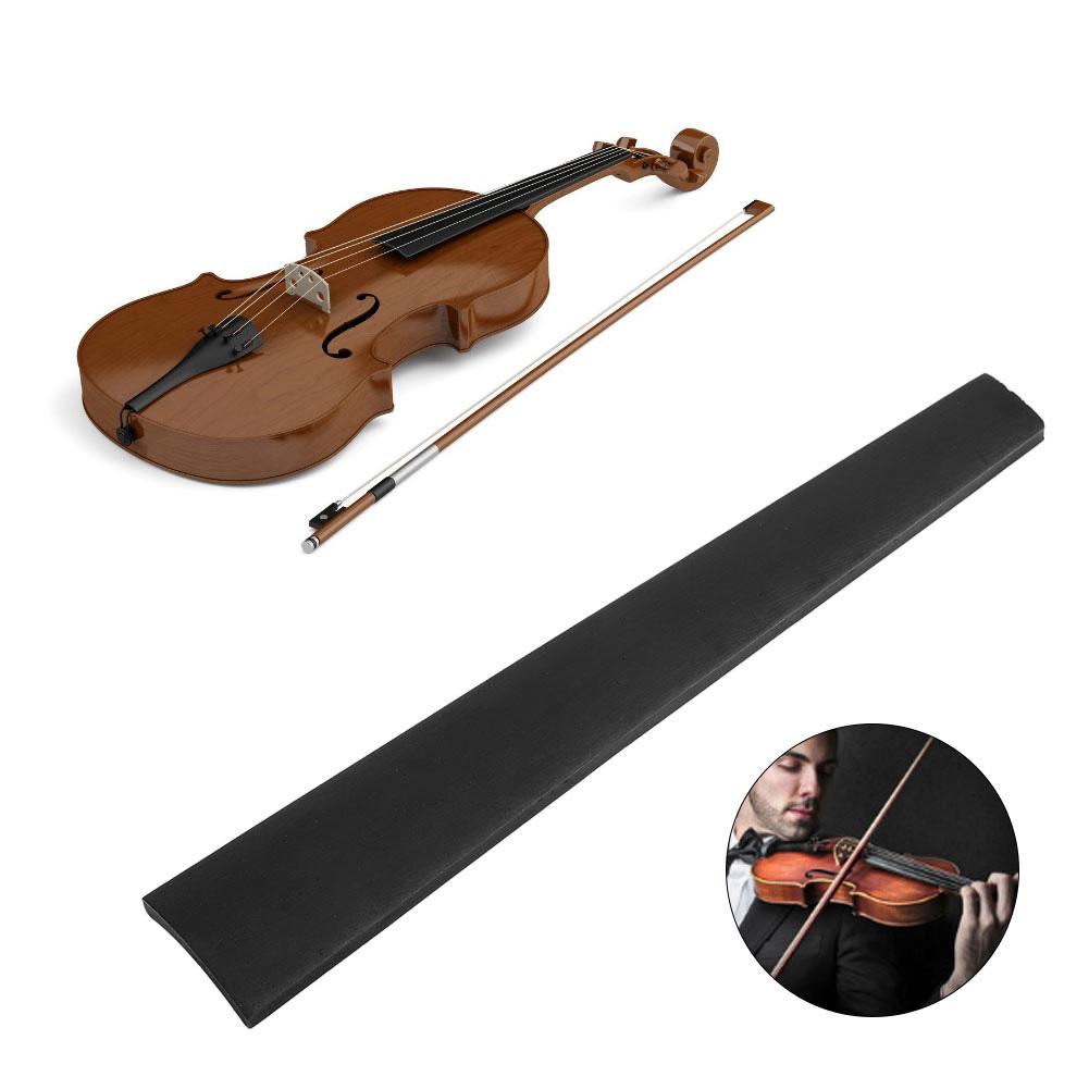 Накладка на гриф из черного дерева 215*35*5 мм для скрипки 4/4