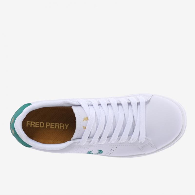 Fred Perry Унисекс кроссовки B721 Кожаные