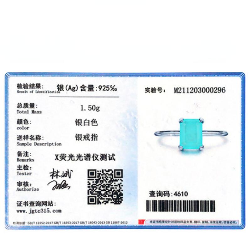 Tancise Classic 925 Sterling Silver  Zircon Ring Ladies Jewelry Wedding Promise Party Gift