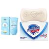 Набор Safeguard Pure White мыло и детский солнцезащитный крем