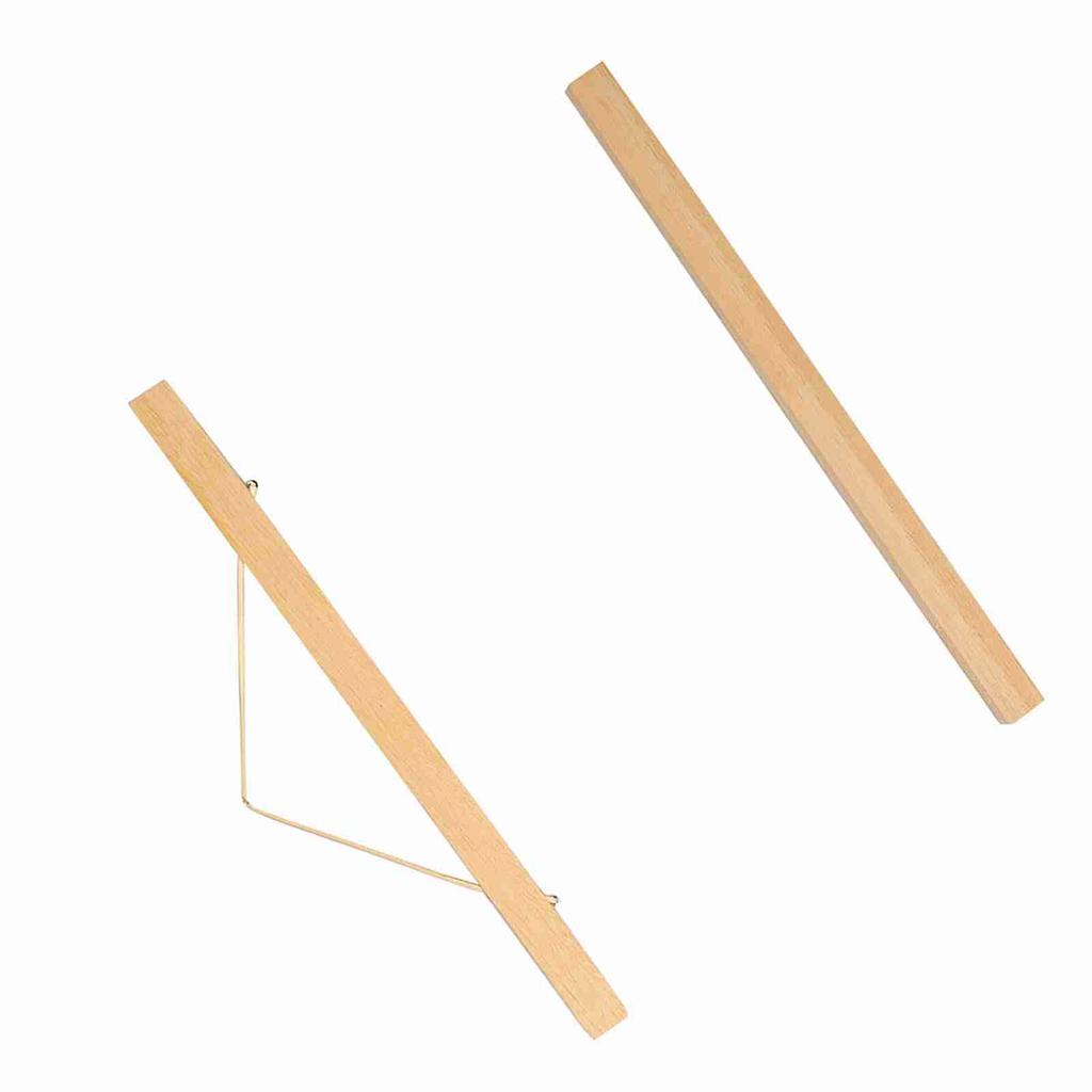 Современная магнитная рамка для фото из опилок, сделай сам, держатель для постеров-свитков, художественных работ, белое дерево