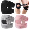Patella Knee Brace Adjustable Patella Knee Support Knee Compression Sleeve for Basketball Volleyball Squats