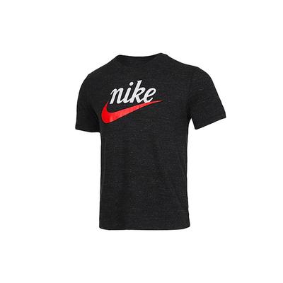 Спортивная одежда Heritage Letter Logo Print Футболка с коротким рукавом Мужские топы Черный CK2382-010