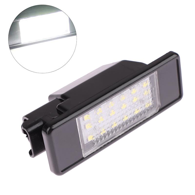 1/2 шт. Для 106 1007 207 307 308 3008 406 407 508 607 И C2 C3 C4 C5 C6 C8 DS3 Светодиодная подсветка номера