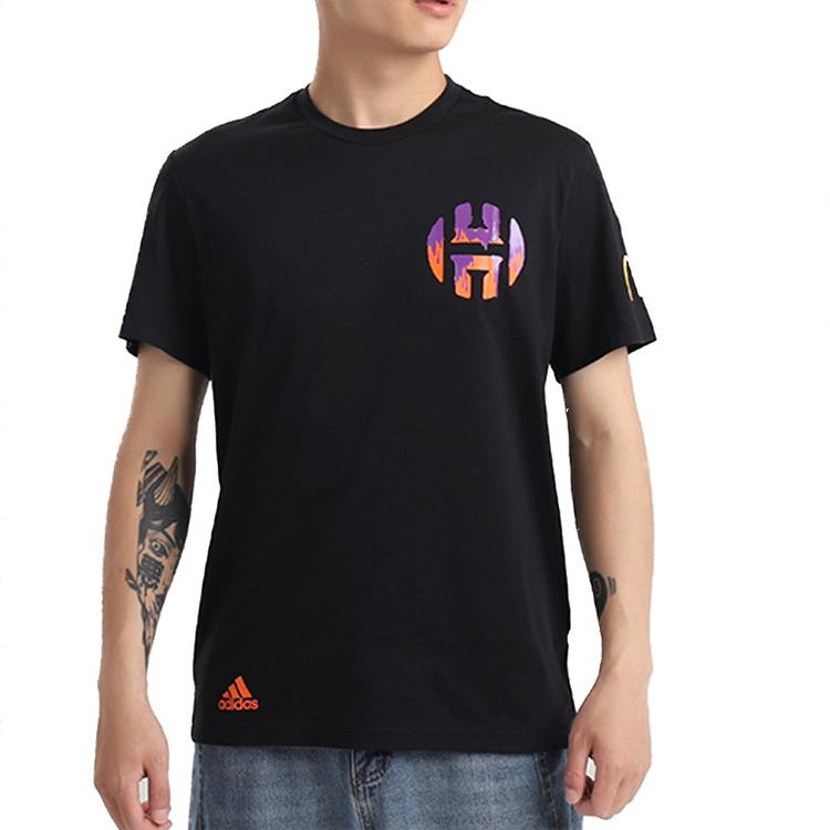 adidas Мужская футболка с коротким рукавом Harden Sauce Tribute McDonalds, черные GJ8580