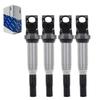 GzYcsFocusqp [Комплект из 4 шт.] Катушка зажигания Совместимая замена для BMW 3 серии E90 91