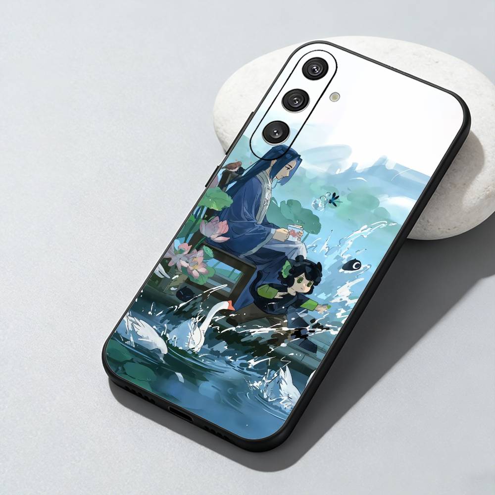 The L-Legend Of Luo-Xiaohei  Phone Case For Samsung Galaxy A73,A72,A71,A70,A52,A51 Others Soft Black Cover