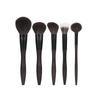 10Pcs Matte Gray Handle Makeup Brush Set Rubber Paint Soft Dense Fiber Face Eye Brushes Professional Elegant Kit