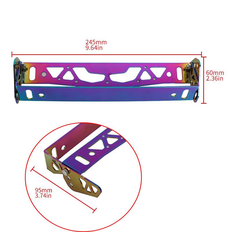 1 шт. Универсальный алюминиевый автомобильный регулируемый вращающийся держатель рамки номерного знака автомобиля сплошные рамки номерных знаков рамка для номера автомобиля