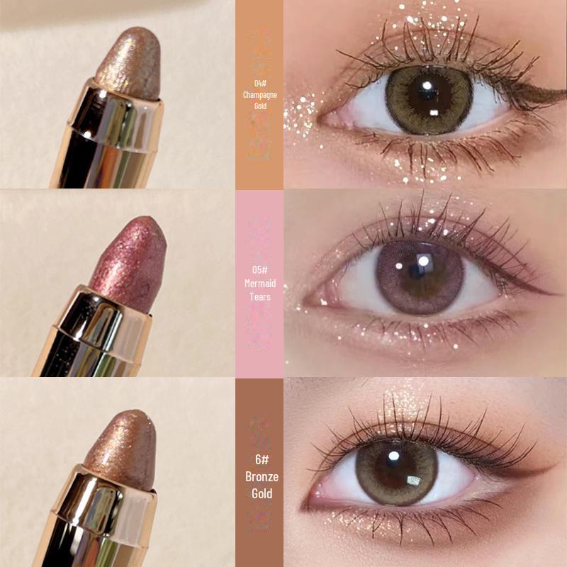 Перламутровый хайлайтер в стике - Ленивый монохромный оттенок земли для студентов.