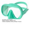 Swimming Goggles with Tempered Glass Lens High Clarity Anti-fog Ergonomic Adjustable Design Underwater