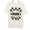 HECTIC MAD Футболка с коротким рукавом M белая Мужская Б/У