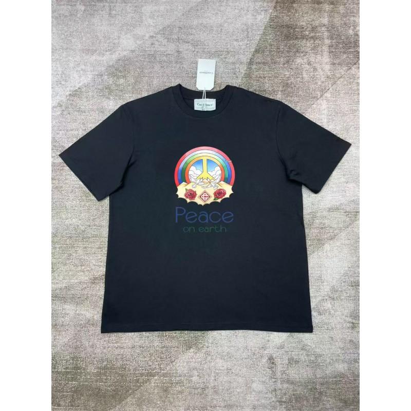 230g Cotton Short Sleeve T Shirt Men Women Casual Streetwear Loose Fit Round Neck