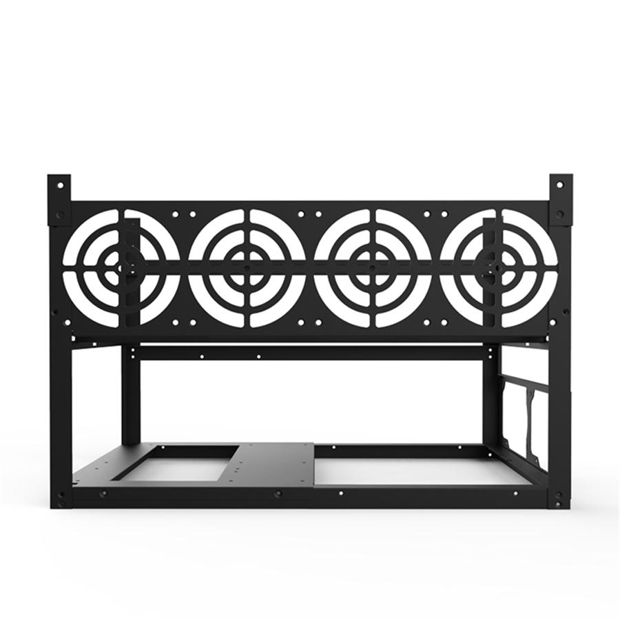 Stackable For ETH BTC Ethereum 6/8GPU Open Air Mining Rig Frame Case Computer Crypto Coin