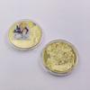 Anime  Z Gold Plated Gold Coin Son Goku Vegeta  Coins Kids Classic Anime Peripherals Collection Toy Souvenir