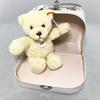 Мягкая игрушка мишка Steiff Teddy bearr эксклюзивный чемодан 08Mila Teddy bear in suitcase [item]
