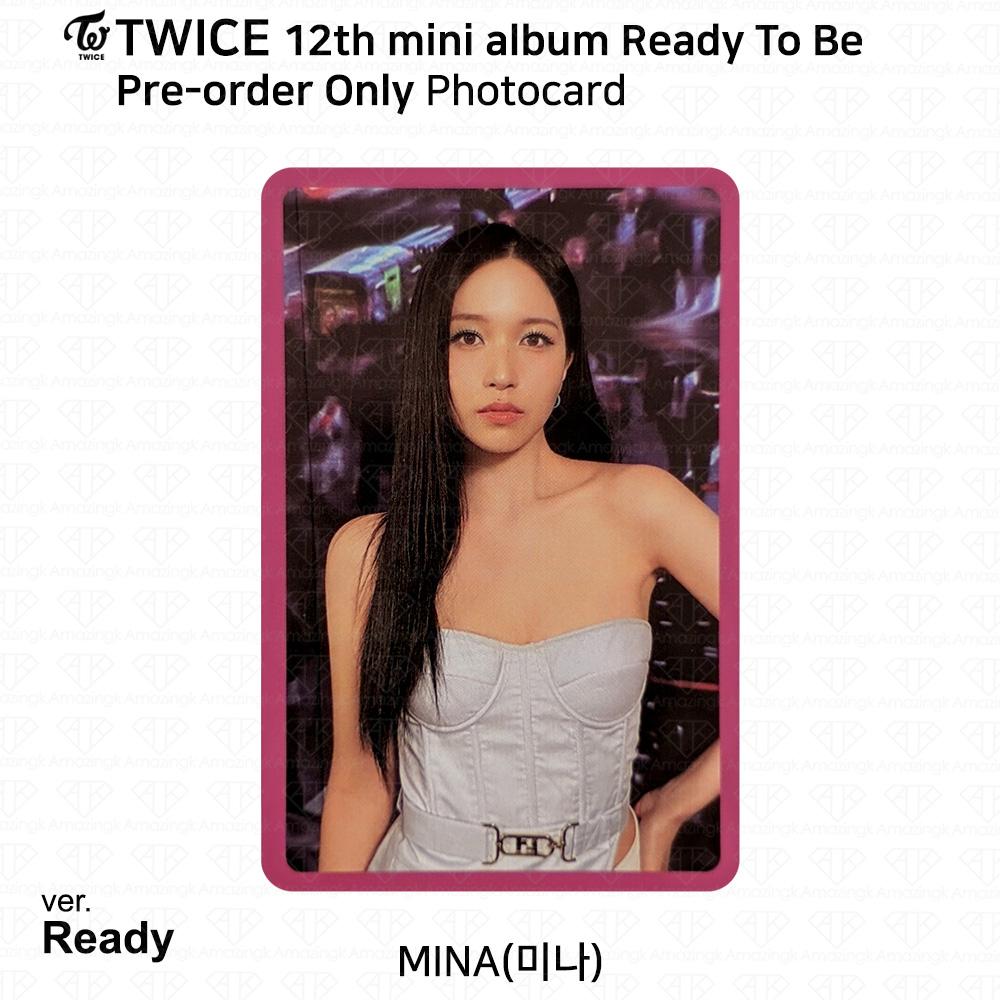 Twice 12-й мини-альбом «Готов к работе» Фотокарточка Открытка-сообщение Плакат Открытка Мина