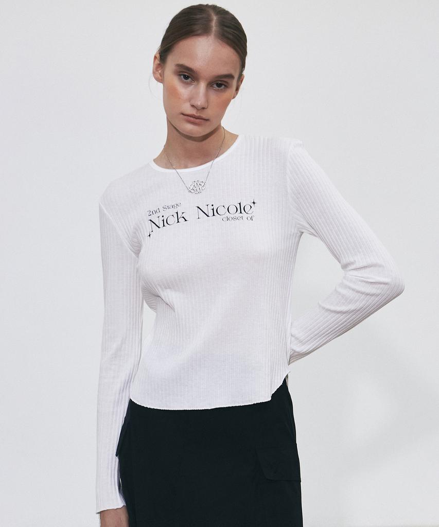 Nigaennikol Nicole Closet Ls Топ_Слоновая кость
