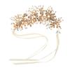 Malang Headdress White Leaf Hair Band European and American Bride Wedding Dress Accessories Princess