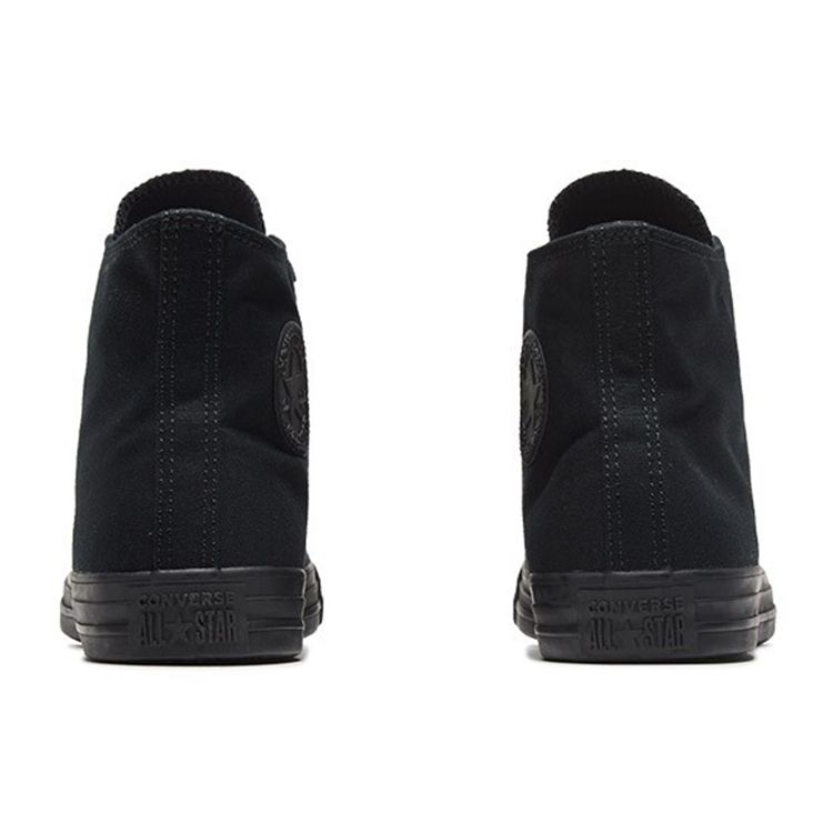 Converse Chuck Taylor All Star Black Warrior Удобные Универсальные Высокие Кеды из Канваса Унисекс Кроссовки 1Z588