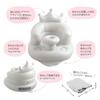 Ange Smile Crown Baby Bath Baby Bath от 7 месяцев и старше Multi Soft Pressure Hand Pump Серый стул, стул, вверх, сидя, корона, миска, спинка, вкладка,