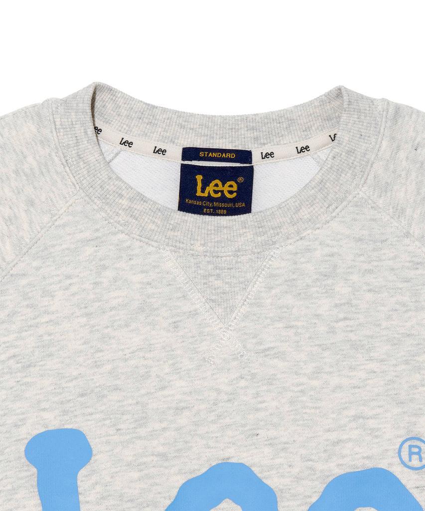LEE Big Twitch Short Sleeve Sweatshirt Oatmeal