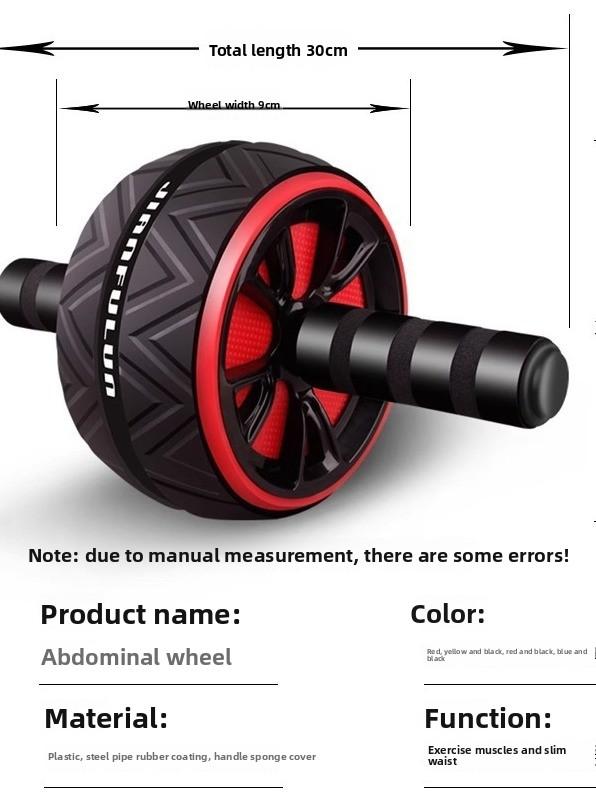 Classic Workout Ab Roller Wheel Abdominal Home Fitness Exercise Ab Wheel Roller Abdominal Carver with Free Knee Mat