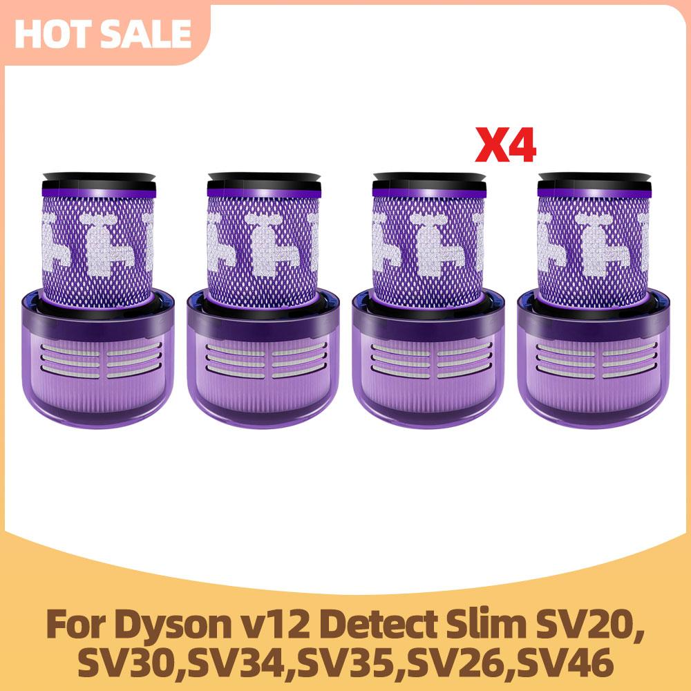 Filter Compatible For Dyson v12 Detect Slim SV20,SV30,SV34,SV35,SV26,SV46 Vacuum Cleaner Spare Parts Not Fit For SV12