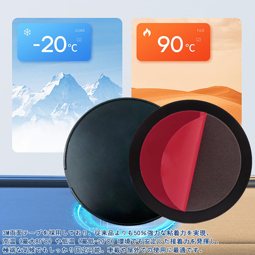 KASELIN База на присоске Приборная панель Присоска Вспомогательная площадка Набор из 4 штук с клейкой основой