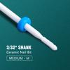 Dmoley Ceramic Tungsten Nail Drill Bit Electric Manicure Drills For Machine Milling Cutter Nail Burr Pedicure Accessories Tools
