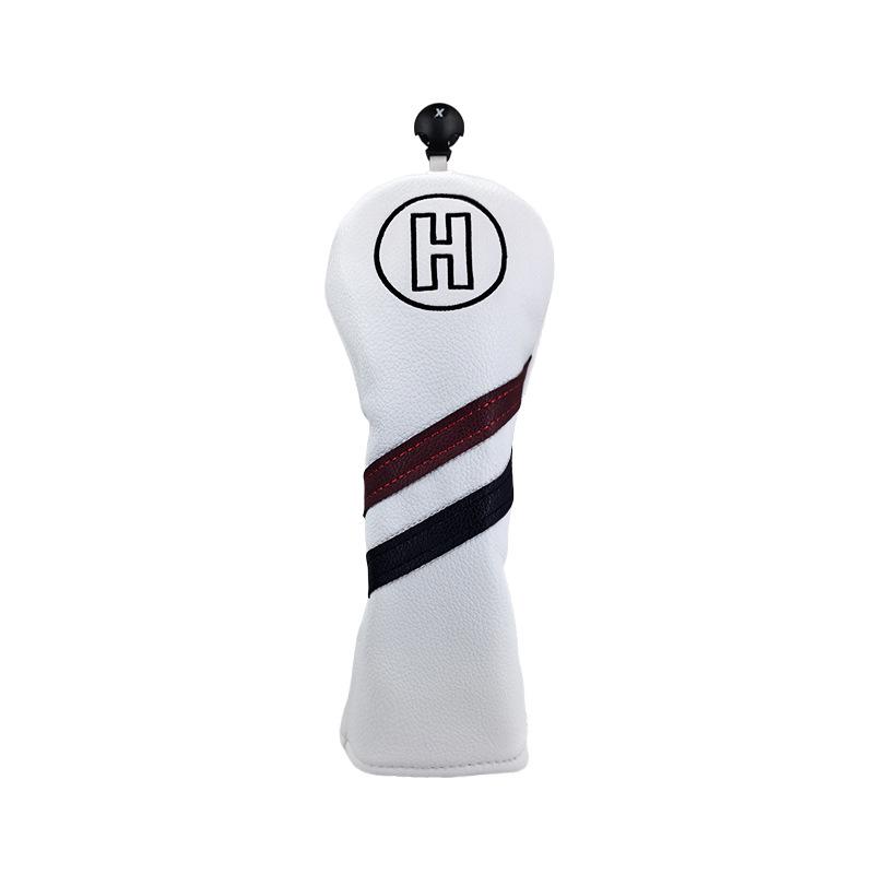 PU Leather Golf Club Protective Sleeve: Head Covers for Woods, Irons, and Putters