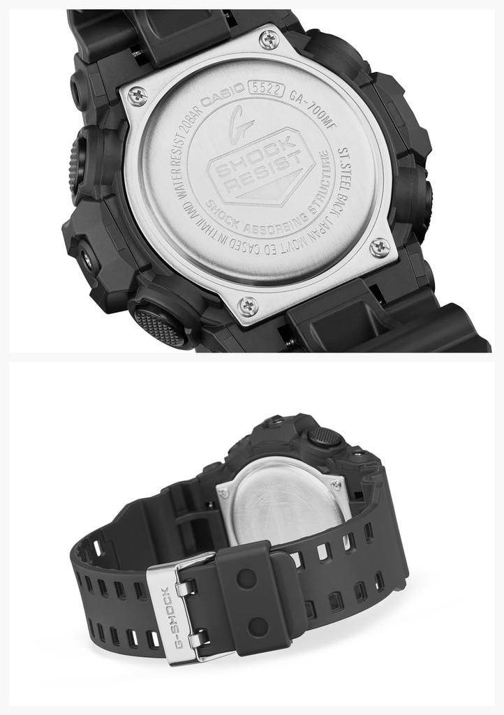 Часы Флуоресцентная серия Черный x Флуоресцентный [Casio] G-Shock [Multi GA-700MF-1AJF Мужские