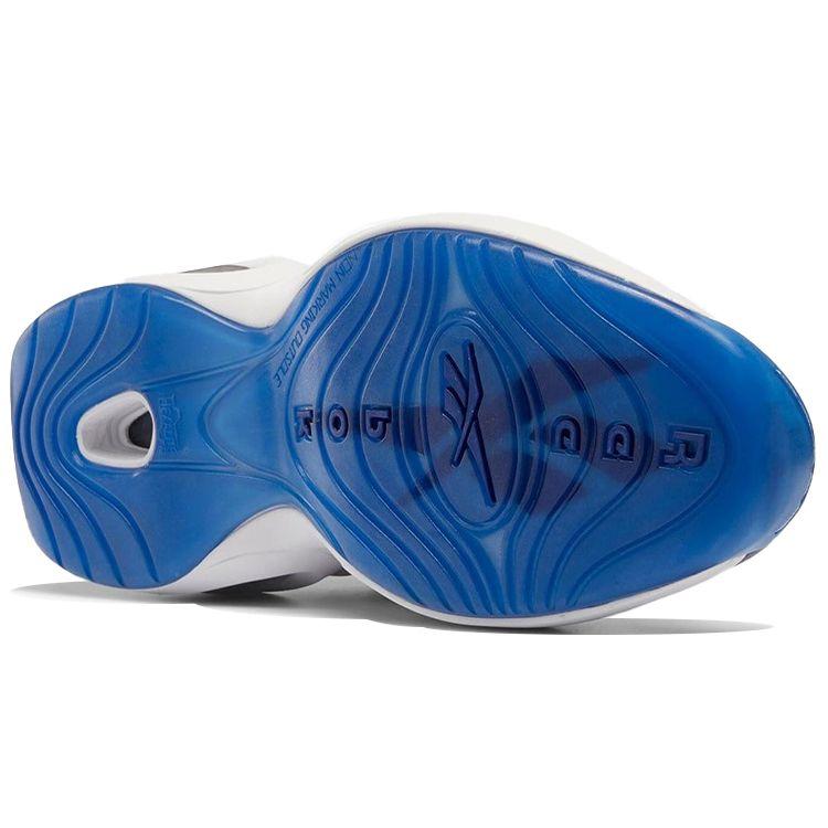 Reebok Question Mid Blue Toe 2022 Unisex Sneakers White Footwear-White Classic-Cobalt GX0227