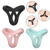 3 Holes Penis Cock Ring Sex Toys For Man Delay Ejaculation Erection Dick Enlarger Reusable Semen Cock Rings Stretcher Massager